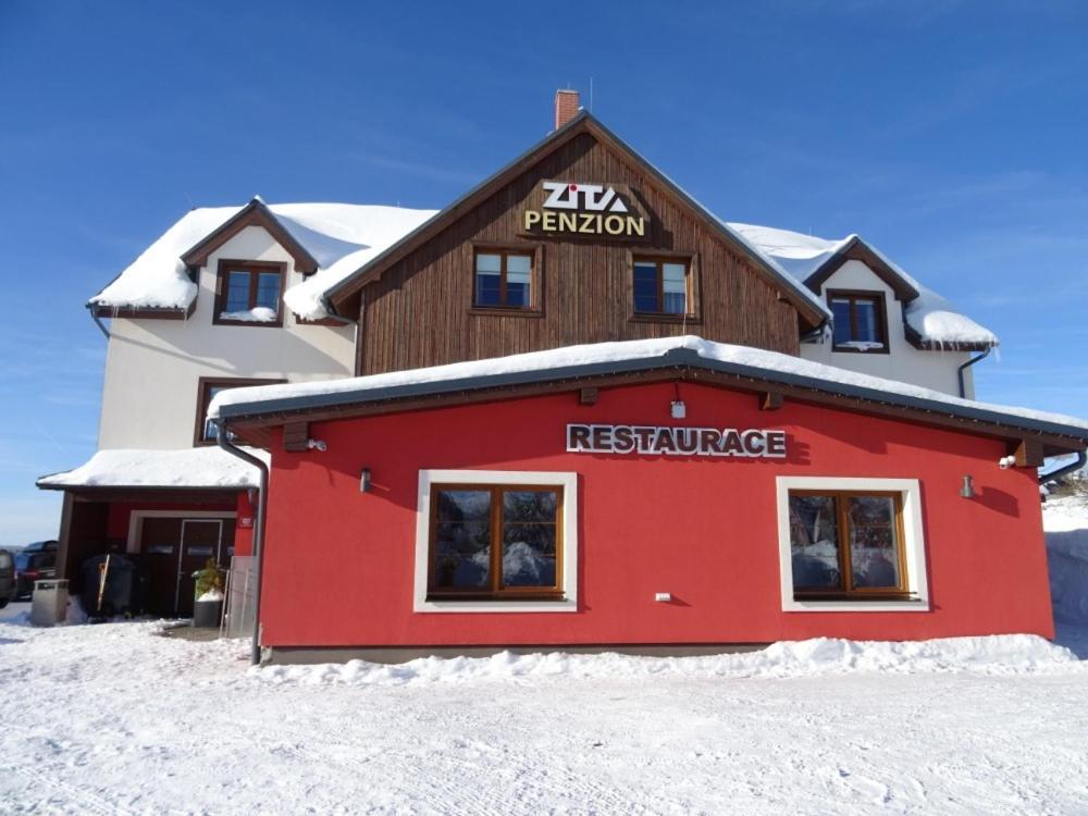 Penzion Zita Boží Dar Exteriör bild